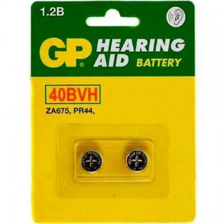 Купить аккумулятор для слухового аппарата GP 40BVH в Краснодаре